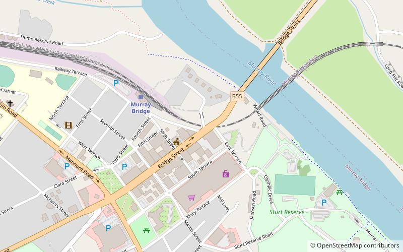 murray bridge tunnel location map