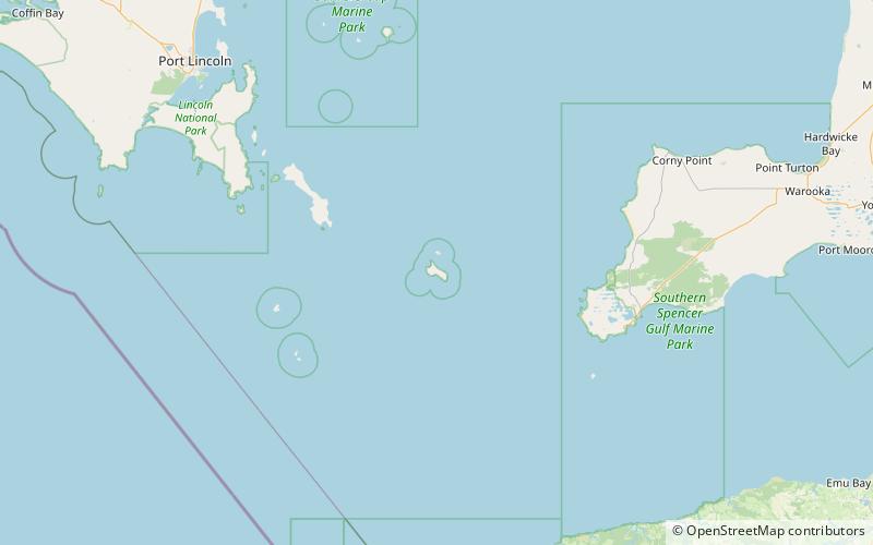 Wedge Island location map