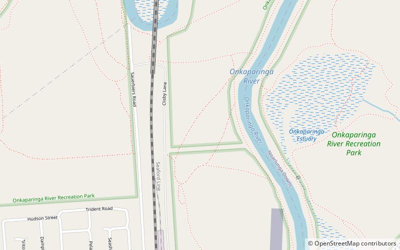 Onkaparinga River Recreation Park location map