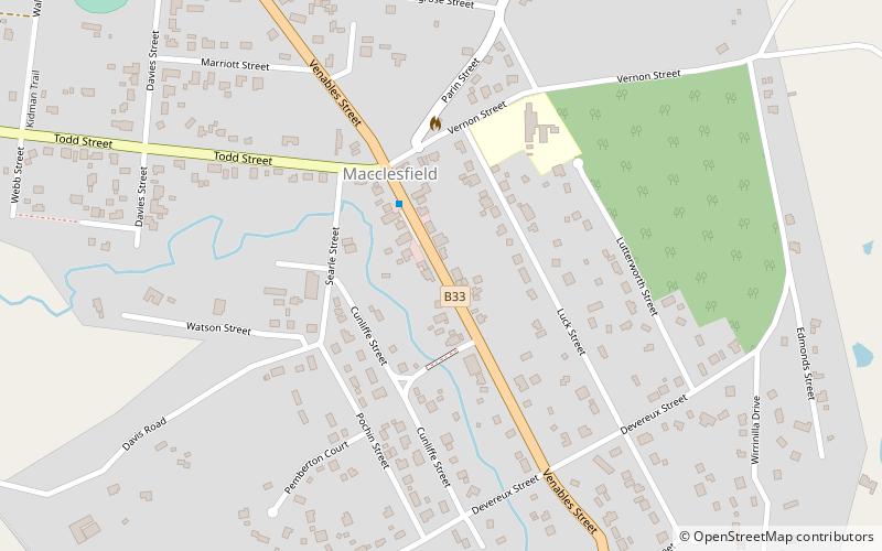 Macclesfield location map