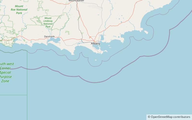 Eclipse Island Lighthouse location map