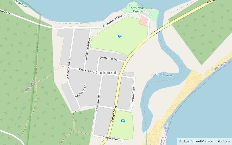 Cudmirrah location map