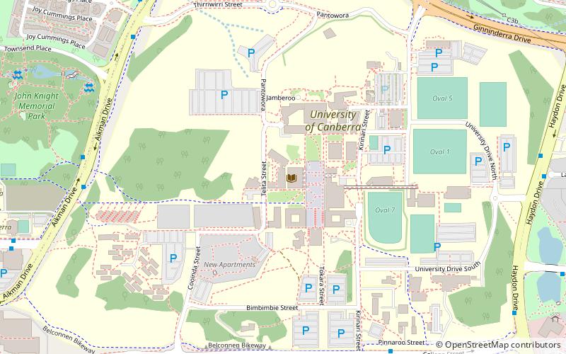 National Centre for Australian Children's Literature location map
