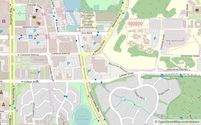 Canberra International Sports & Aquatic Centre location map