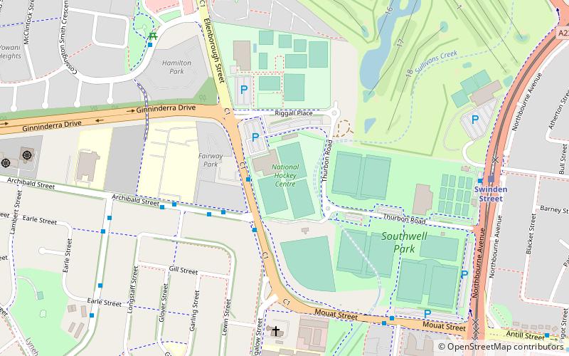 national hockey centre canberra location map