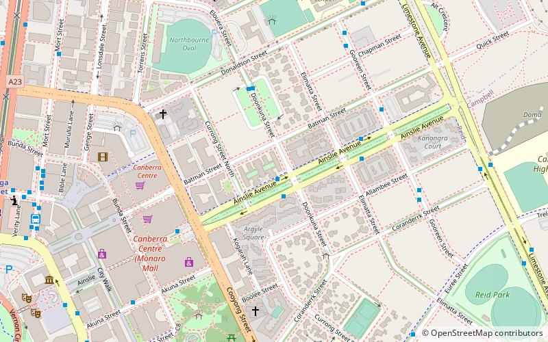 Gorman Arts Centre location map