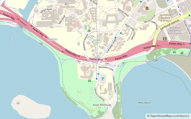 Acton Tunnel location map