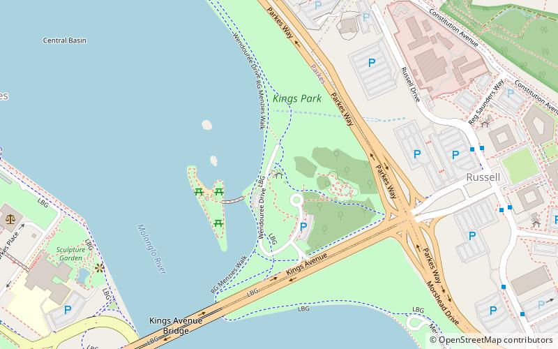Merchant Navy Memorial location map