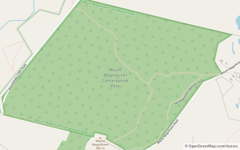 Mount Magnificent Conservation Park location map