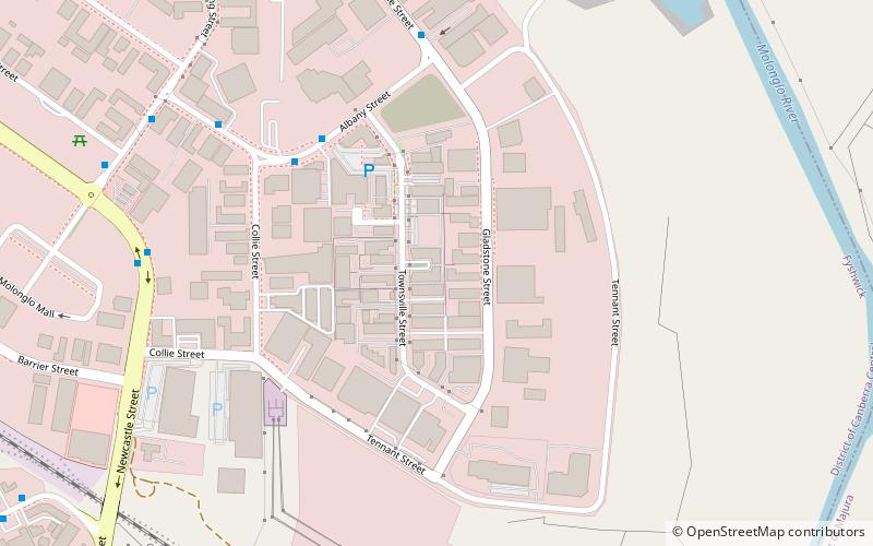 Canberra Antiques Centre location map