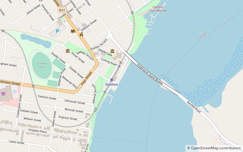 PS Oscar W location map