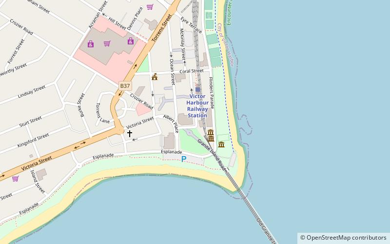 Rodney Fox Shark Experience location map