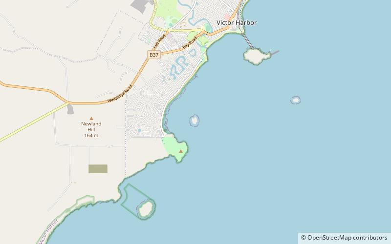 Wright Island location map