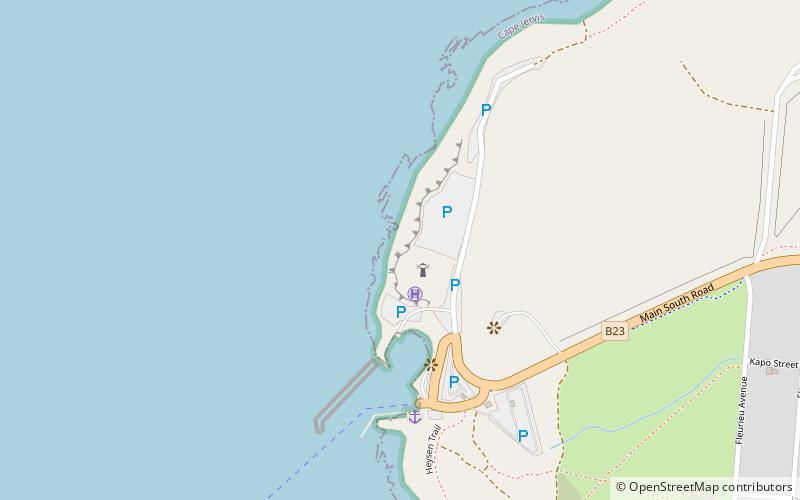 Fleurieu zone location map