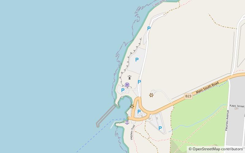 Cape Jervis Lighthouse location map