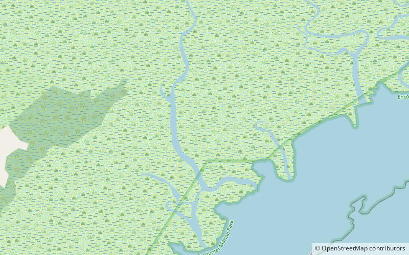 park chroniony cygnet estuary wyspa kangura location map