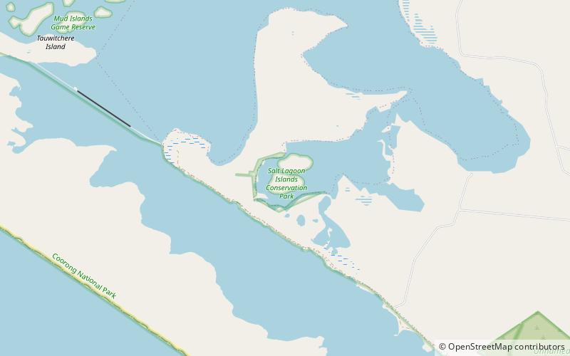 salt lagoon islands conservation park location map