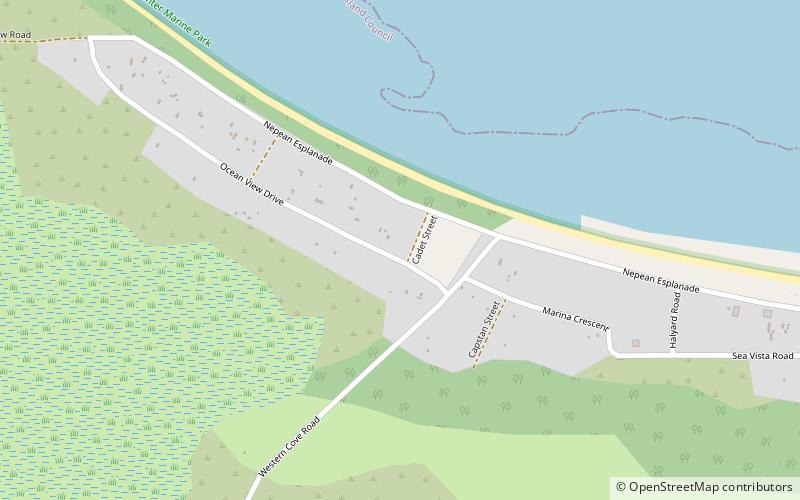 nepean bay kingscote location map