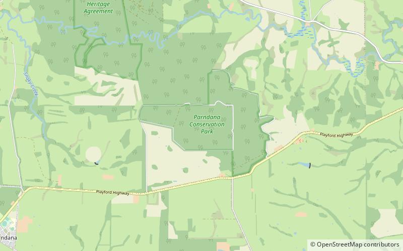 Parndana Conservation Park location map