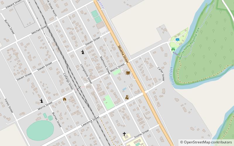 Mathoura location map