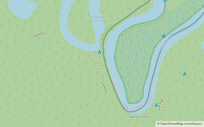 Barmah-Millewa Important Bird Area location map