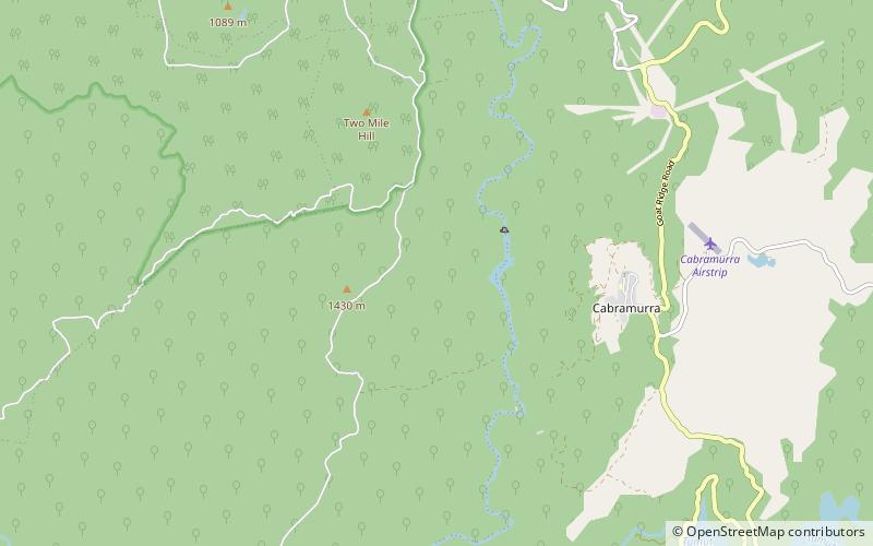 tumut two dam park narodowy kosciuszki location map