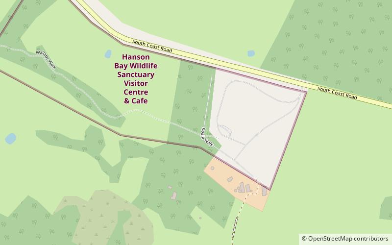Hanson Bay Wildlife Sanctuary - Kangaroo Island location map