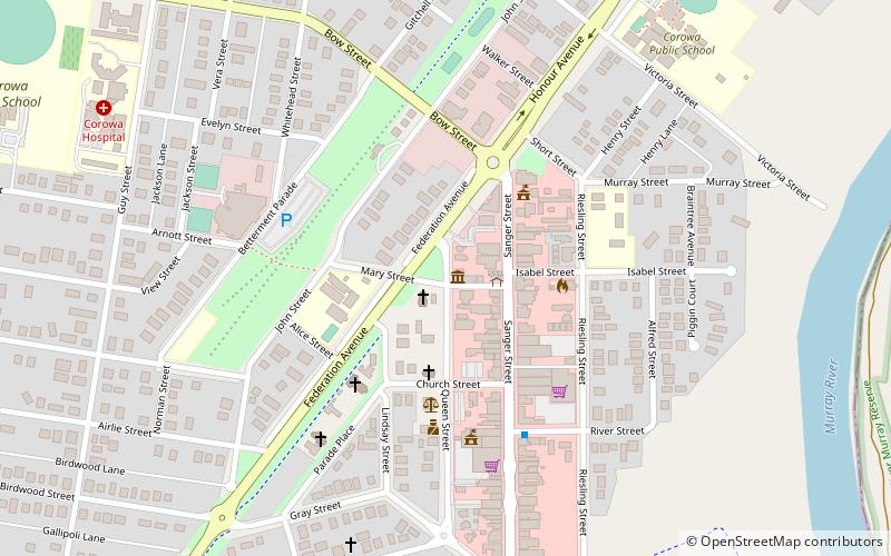 Corowa Federation Museum location map