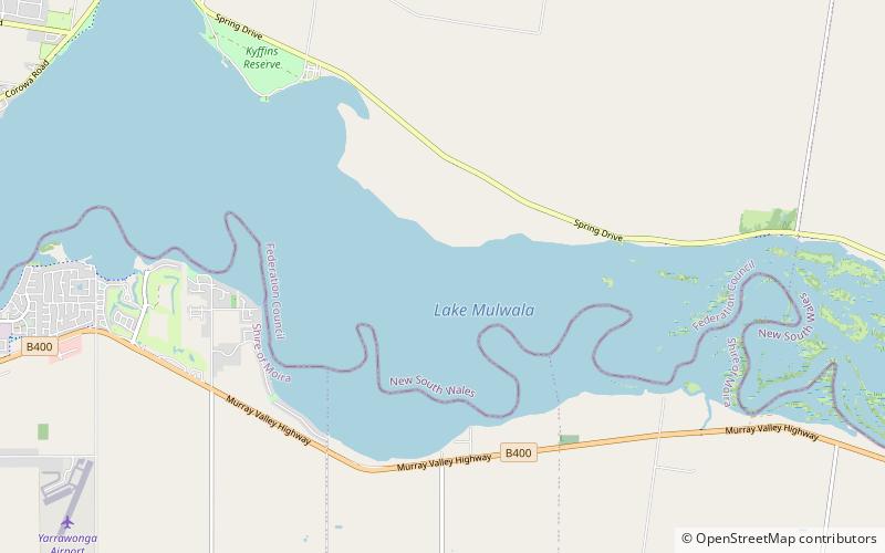 Lake Mulwala location map