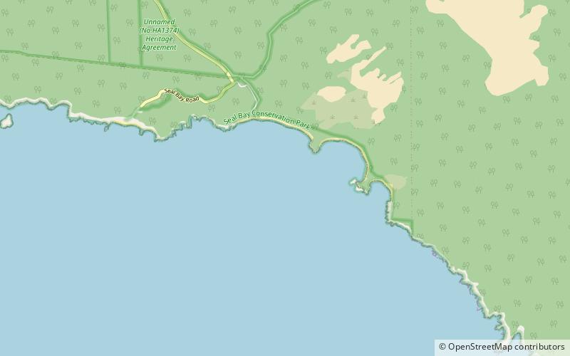bales beach aquatic reserve location map