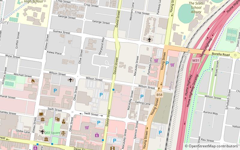 Model Store location map