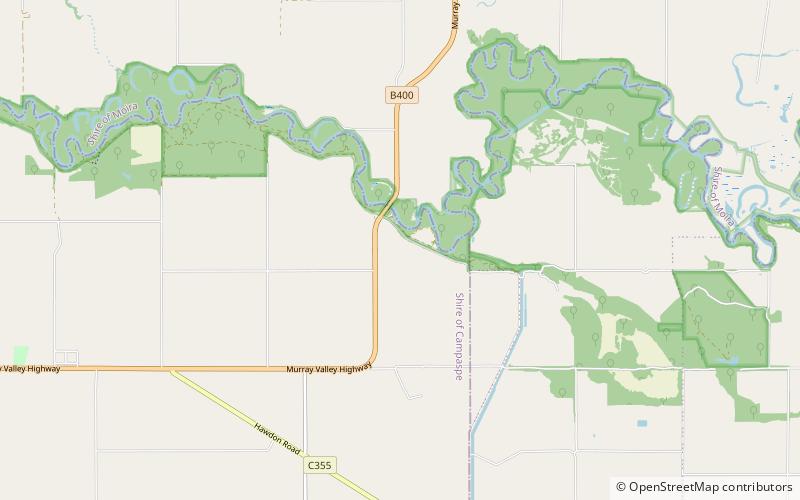 Lower Goulburn National Park location map