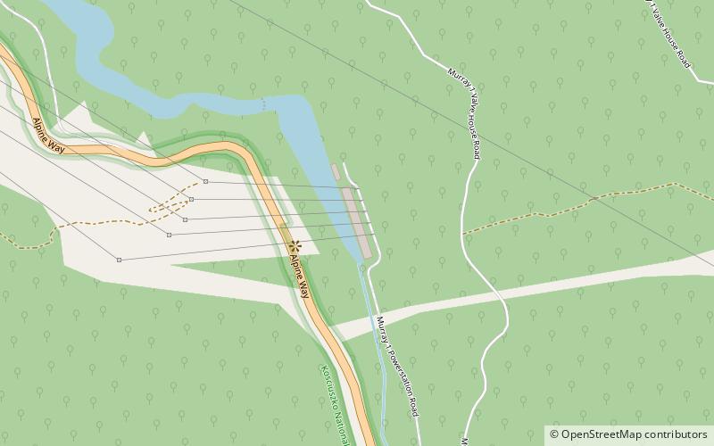 Murray Hydroelectric Power Station location map