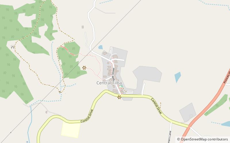 Tilba location map