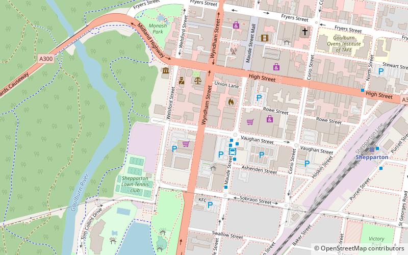 Goulburn Valley location map