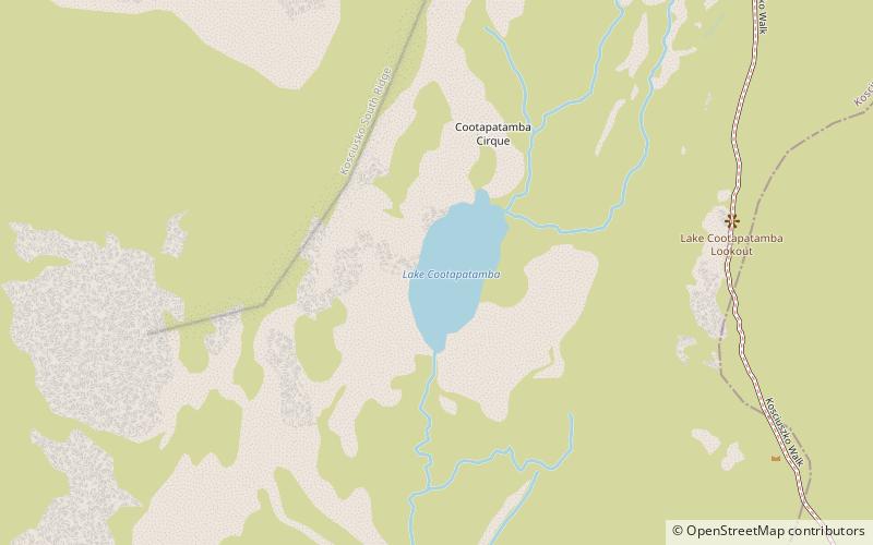 Lake Cootapatamba location map