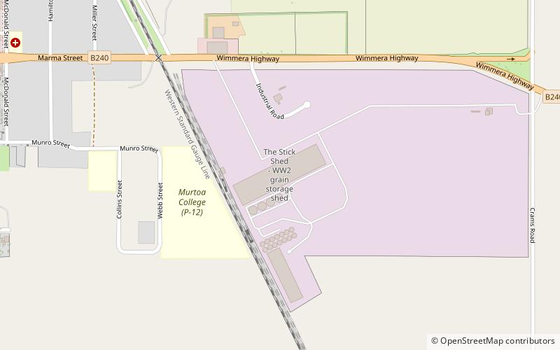 Murtoa Stick Shed location map