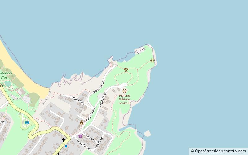 Tathra Wharf location map