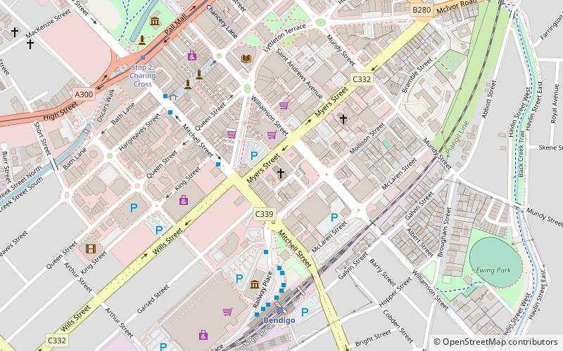 St Paul's Cathedral location map