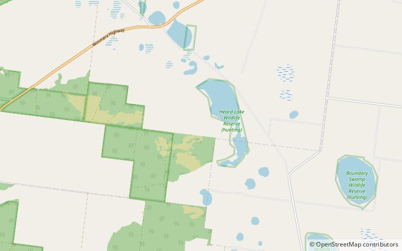 Natimuk-Douglas Wetlands location map