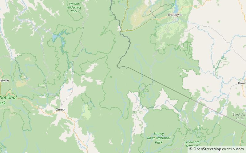 cobberas range parque nacional alpino location map