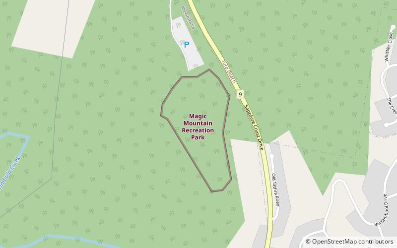 Magic Mountain location map