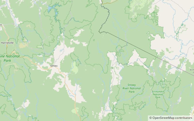 brumby point alpine nationalpark location map