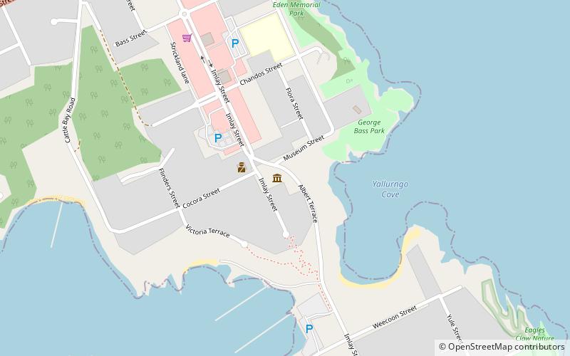 Eden Killer Whale Museum location map