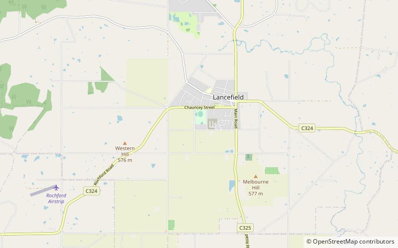 lancefield swamp location map