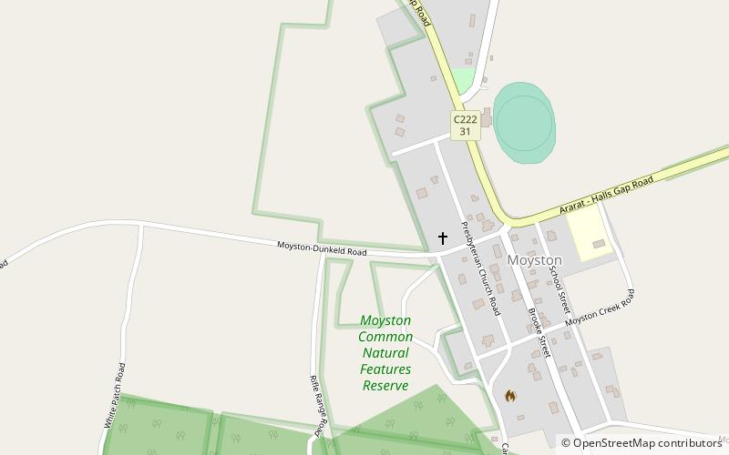 Moyston location map
