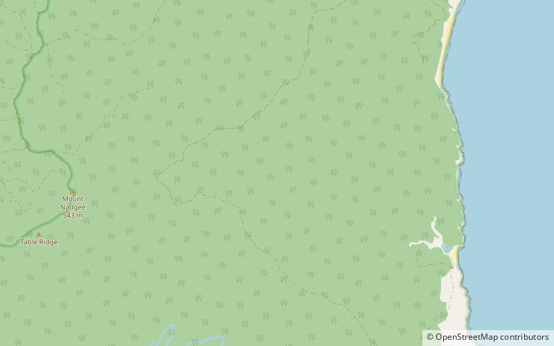 Rezerwat Przyrody Nadgee location map