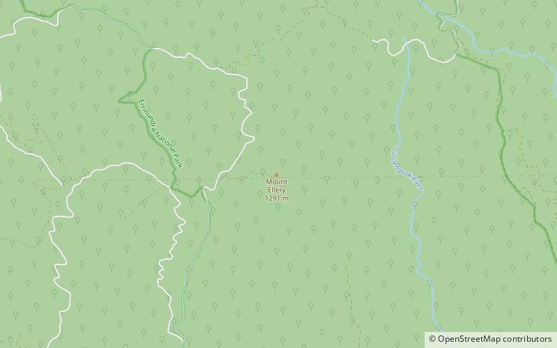 mount ellery croajingolong nationalpark location map