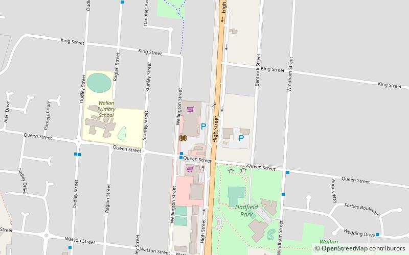 Wellington Square Shopping Centre location map