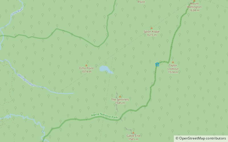 Lake Tali Karng location map